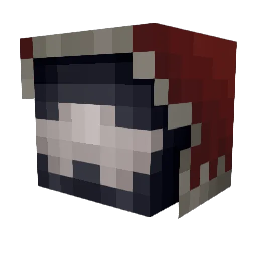 mrrecon8 Minecraft avatar head, 3D render