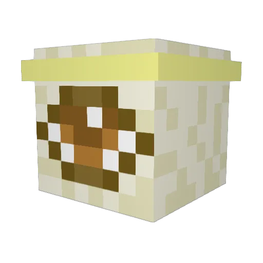 mrscandlegurl Minecraft avatar head, 3D render