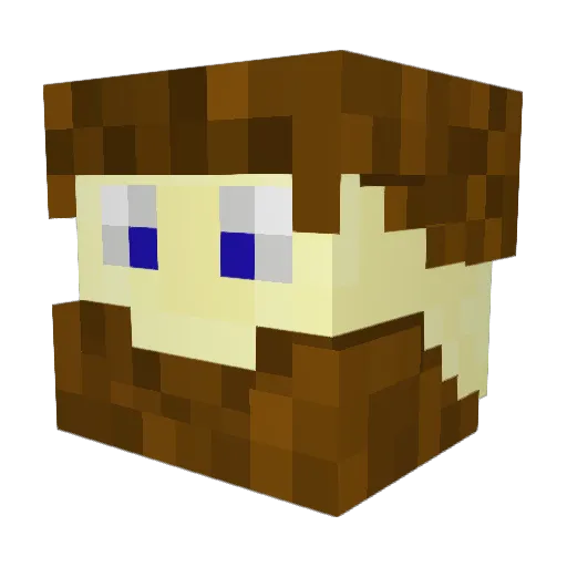 mrscorcher Minecraft avatar head, 3D render