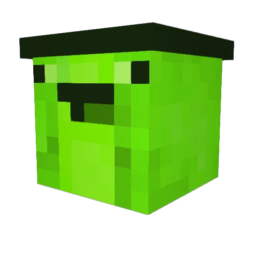 mrshii Minecraft avatar head, 3D render