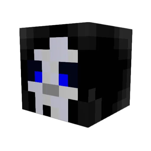 mrskulls69 Minecraft avatar head, 3D render