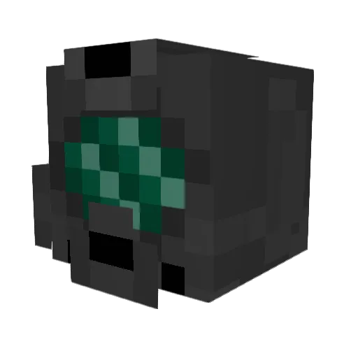 mrslysly Minecraft avatar head, 3D render
