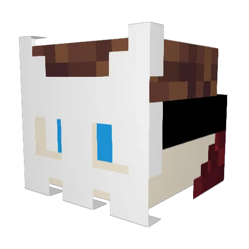 mrsnow2000 Minecraft avatar head, 3D render