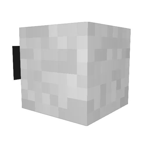 mrsonic47 Minecraft avatar head, 3D render