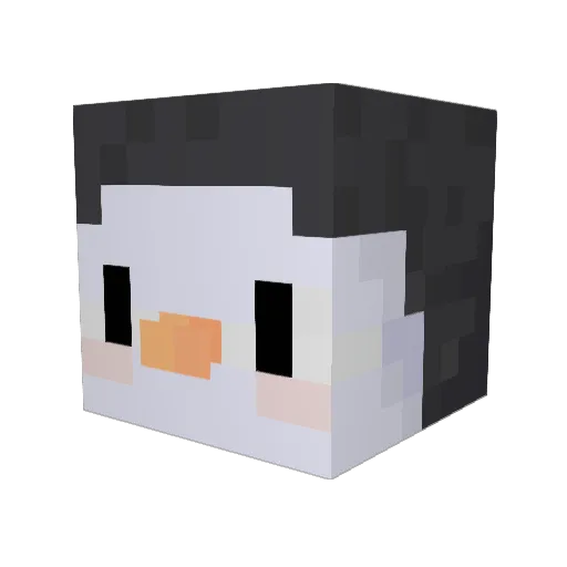mrtaterman7 Minecraft avatar head, 3D render