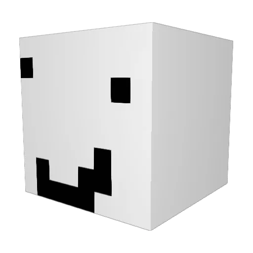 mrtruble Minecraft avatar head, 3D render