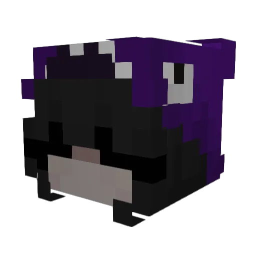 mrunhappy1997 Minecraft avatar head, 3D render