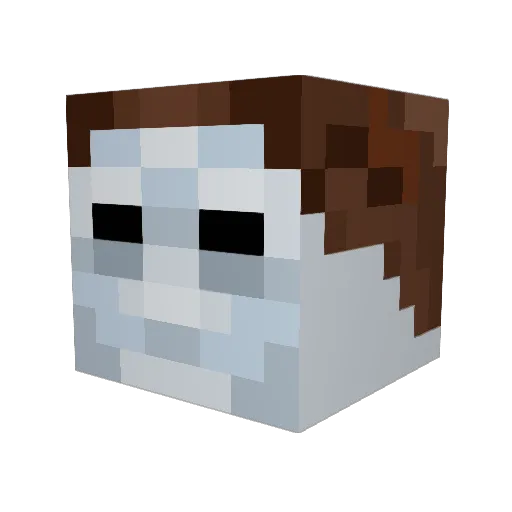 mrvlam07jr Minecraft avatar head, 3D render