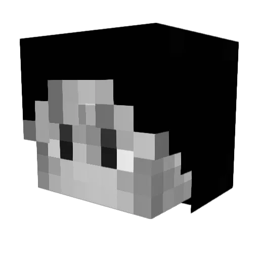 mrvn78 Minecraft avatar head, 3D render