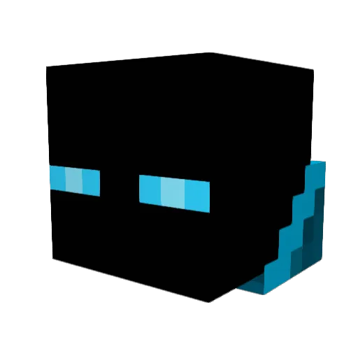 mrwerid Minecraft avatar head, 3D render
