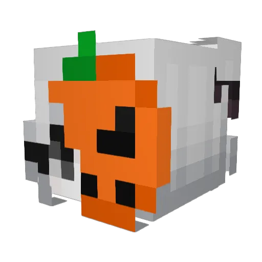 mrwrr Minecraft avatar head, 3D render