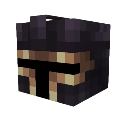 mrxander13 Minecraft avatar head, 3D render