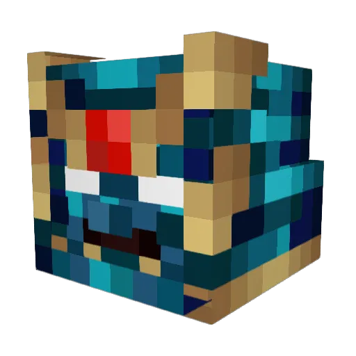 mrxstabby Minecraft avatar head, 3D render