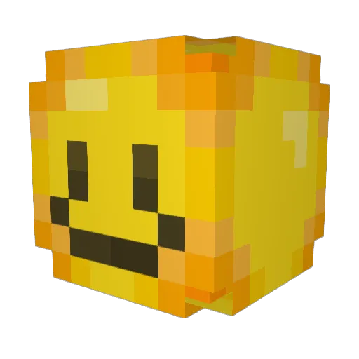 mryanni Minecraft avatar head, 3D render