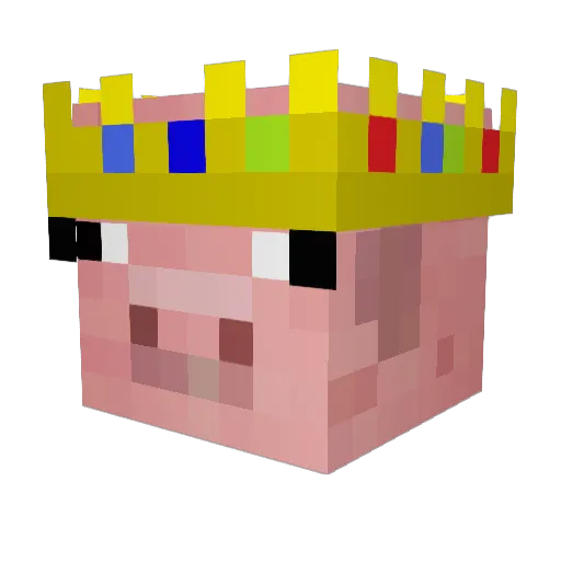 mryes_jr Minecraft avatar head, 3D render