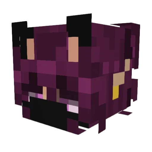 mrykk2 Minecraft avatar head, 3D render