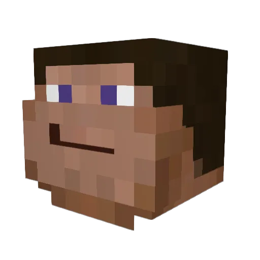 mrz2013s Minecraft avatar head, 3D render