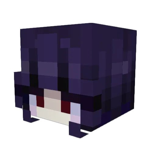 ms7373 Minecraft avatar head, 3D render