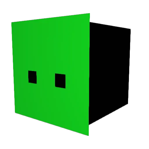 ms_4336 Minecraft avatar head, 3D render