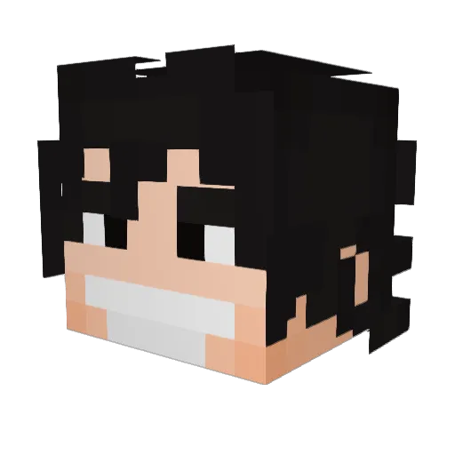 msalasv Minecraft avatar head, 3D render