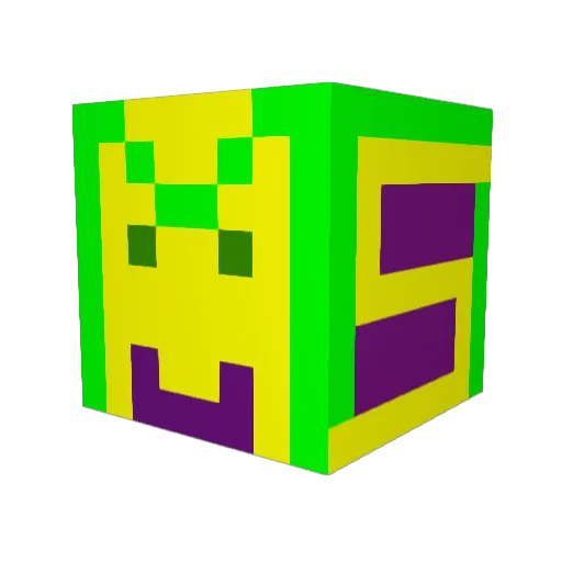 msbrocks Minecraft avatar head, 3D render