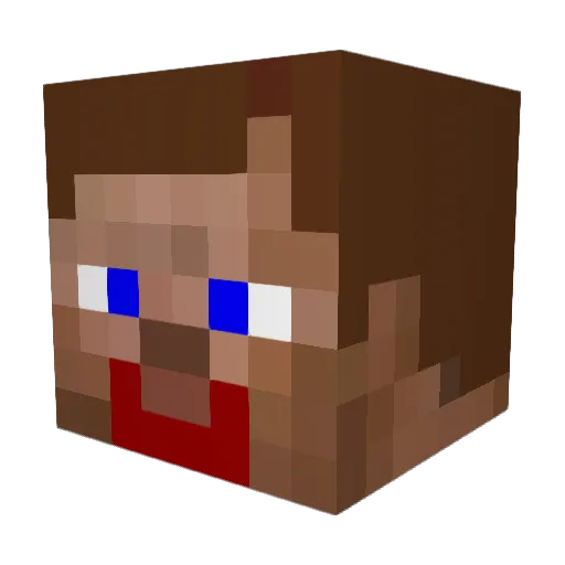 msekae2006 Minecraft avatar head, 3D render