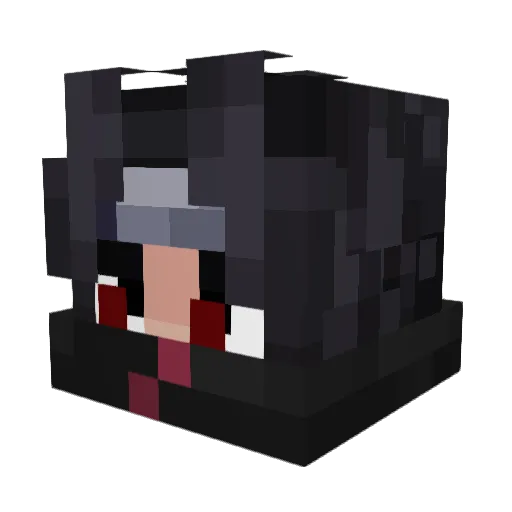 mserw77 Minecraft avatar head, 3D render