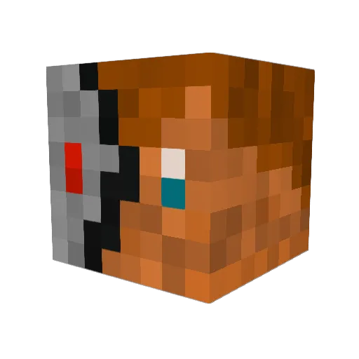 mshade06 Minecraft avatar head, 3D render