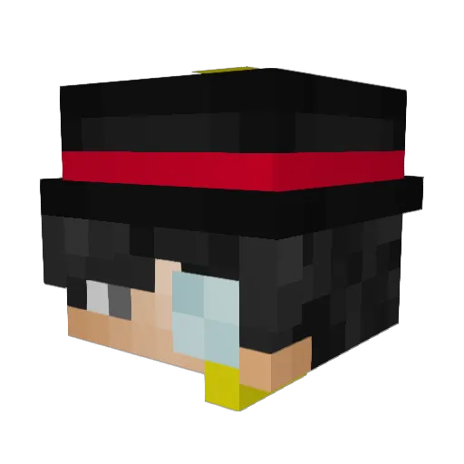 mshare69 Minecraft avatar head, 3D render