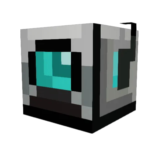 msimus Minecraft avatar head, 3D render