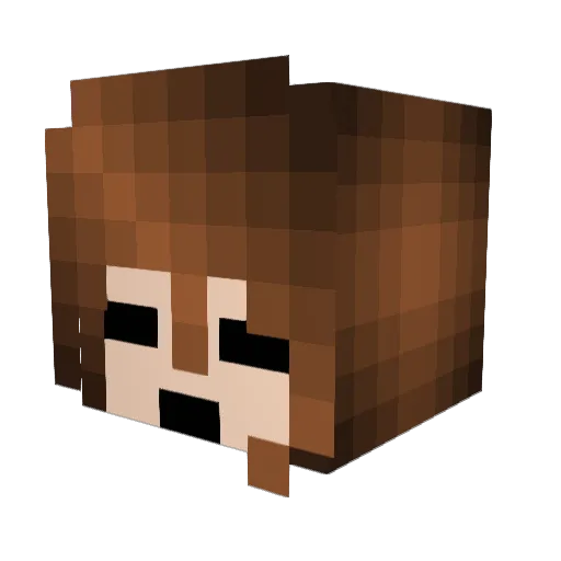 msk2006 Minecraft avatar head, 3D render