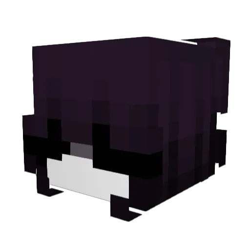 mskittymeow Minecraft avatar head, 3D render
