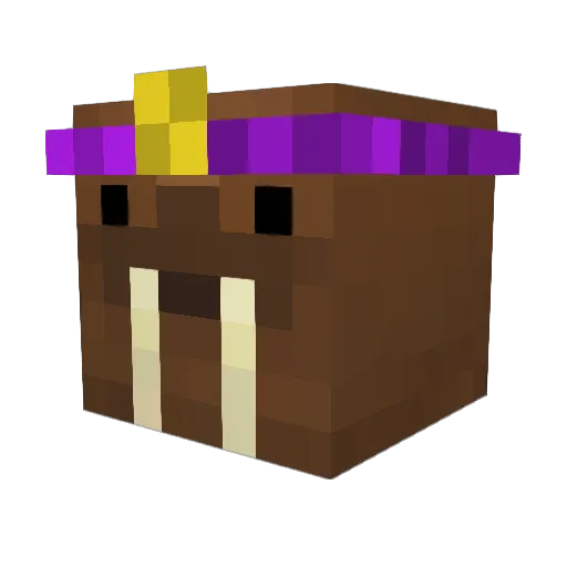 msmbennyb Minecraft avatar head, 3D render
