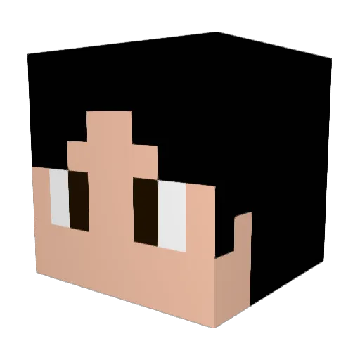 msmcuri Minecraft avatar head, 3D render
