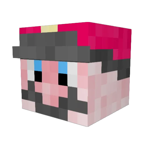 msnaya778 Minecraft avatar head, 3D render