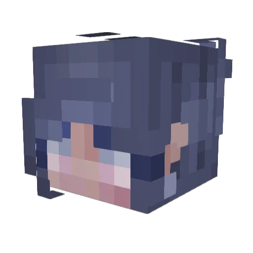 msoyasumi Minecraft avatar head, 3D render