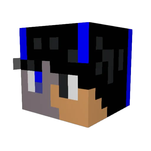 mstr_crozay98 Minecraft avatar head, 3D render