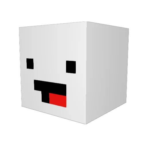 mstrhakr Minecraft avatar head, 3D render
