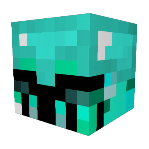 msuarez082 Minecraft avatar head, 3D render
