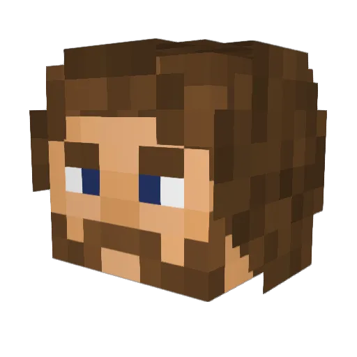 msubullyfan Minecraft avatar head, 3D render
