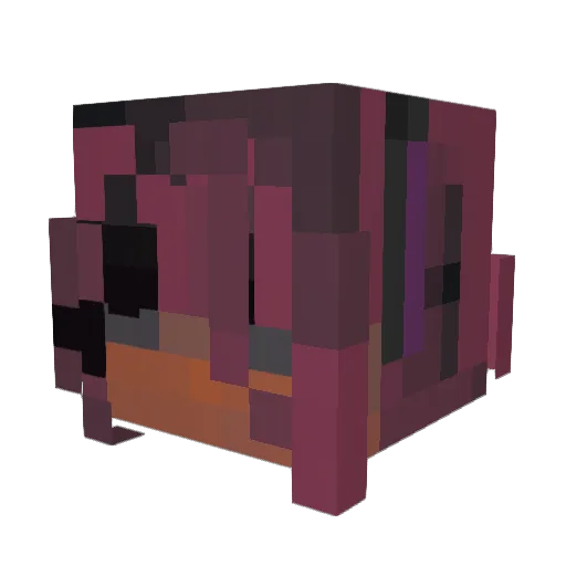 msvzt Minecraft avatar head, 3D render