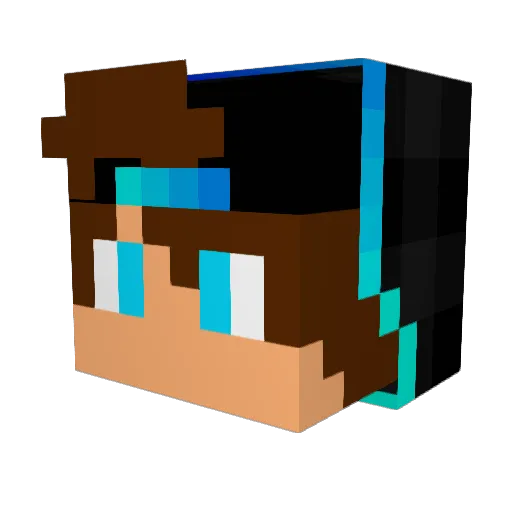 msz9 Minecraft avatar head, 3D render