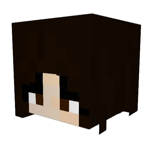 mtdl3 Minecraft avatar head, 3D render
