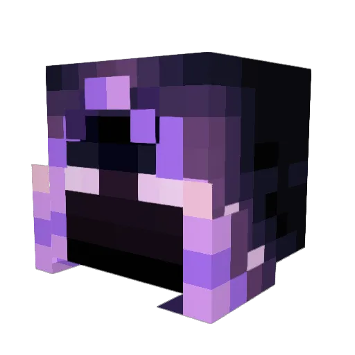 mthiess Minecraft avatar head, 3D render