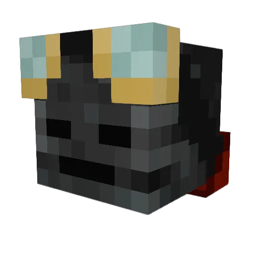 mtk1500 Minecraft avatar head, 3D render