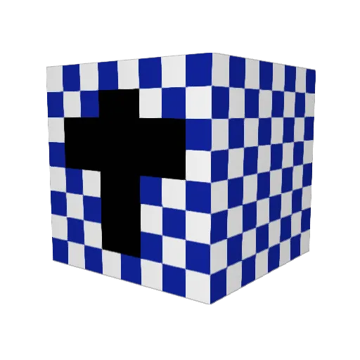 mtmcreeper Minecraft avatar head, 3D render