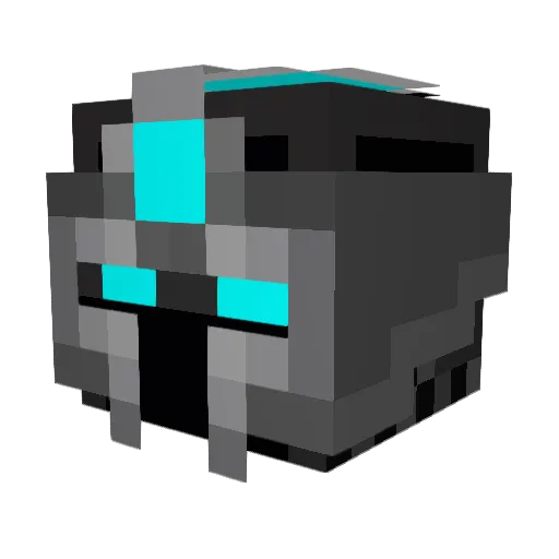 mtndew233 Minecraft avatar head, 3D render
