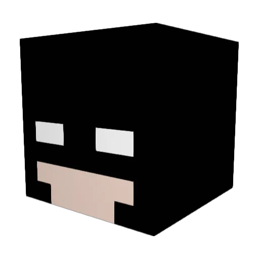 mtnwizard Minecraft avatar head, 3D render