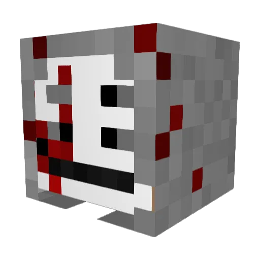 mts1020 Minecraft avatar head, 3D render
