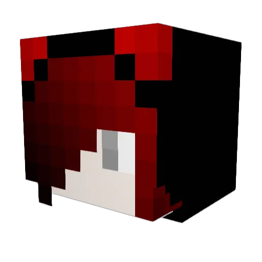 mtv2013 Minecraft avatar head, 3D render